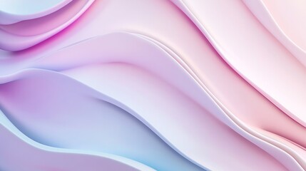 Obraz premium Abstract Pastel Curves