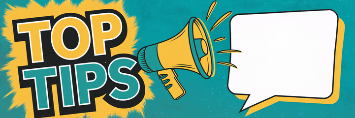 Obraz premium A vibrant comic-style image with a bold 