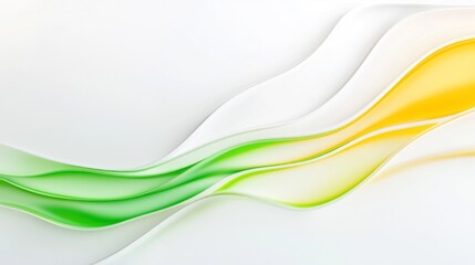 Abstract Colorful Wavy Lines