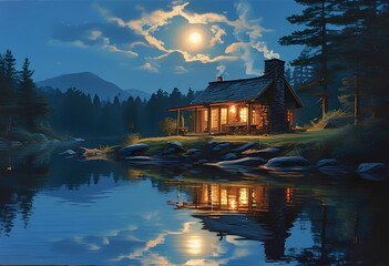 Fototapeta premium moon