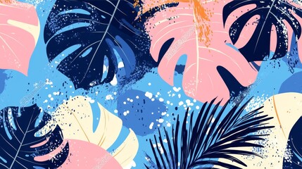 Tropical Leaf Pattern