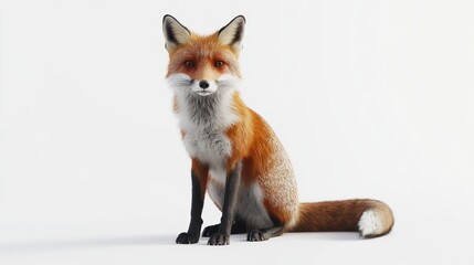 Obraz premium Red Fox Portrait