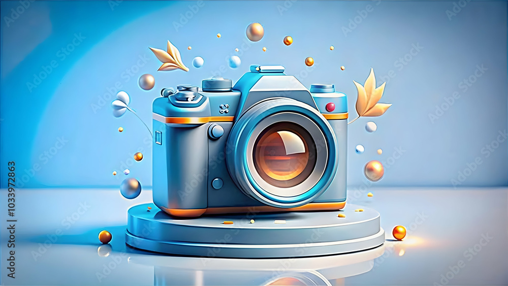 Poster bokeh team milestone celebration: professional team achieving unity with soft bokeh background and a