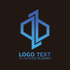 QB  lettering logo is simple, easy to understand and authoritative