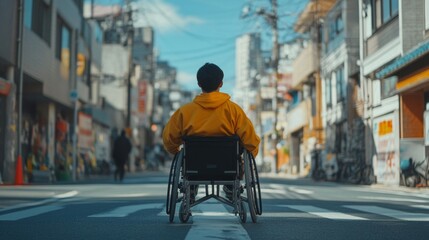 Urban Journey in a Wheelchair