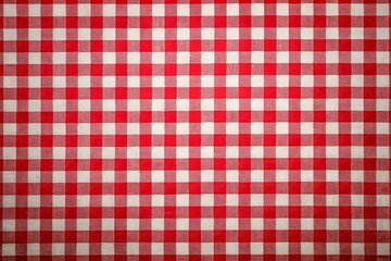 Abstract red and white checkered background