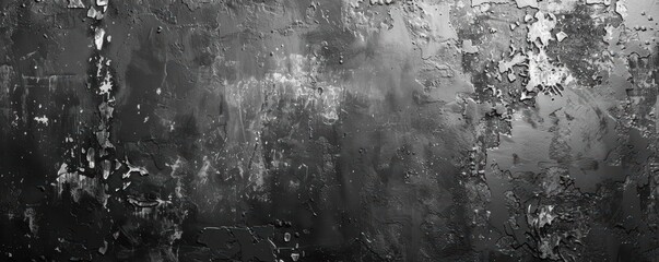 A textured, weathered surface in shades of gray and black, perfect for backgrounds or artistic projects.