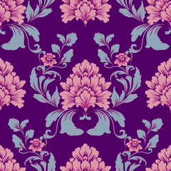 damask pattern with a classic floral design.African embroidery patterns, paisley, boho, floral ikat, ethnic floral designs, ikat sari, ikat patterns and ethnic patterns.