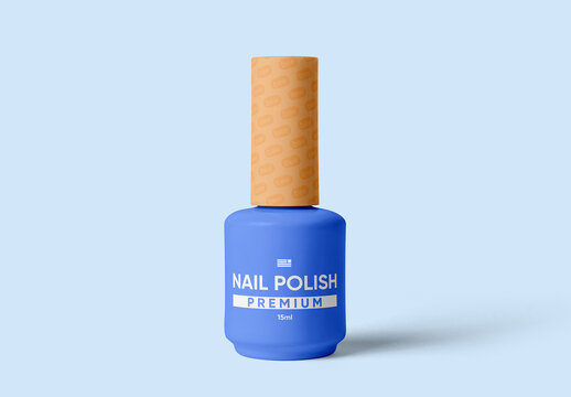 Nail Polish Bottle Mockup