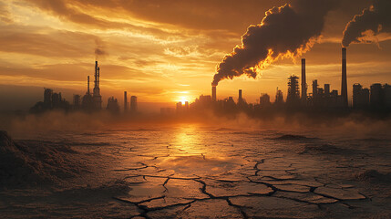 Earth Under Global Warming's Impact