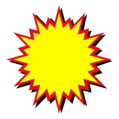 Starburst promotional badge, Shopping labels,Price sticker, Sale or discount sticker, Sunburst badges icon. Stars shape with different number of rays. Special offer price tag.