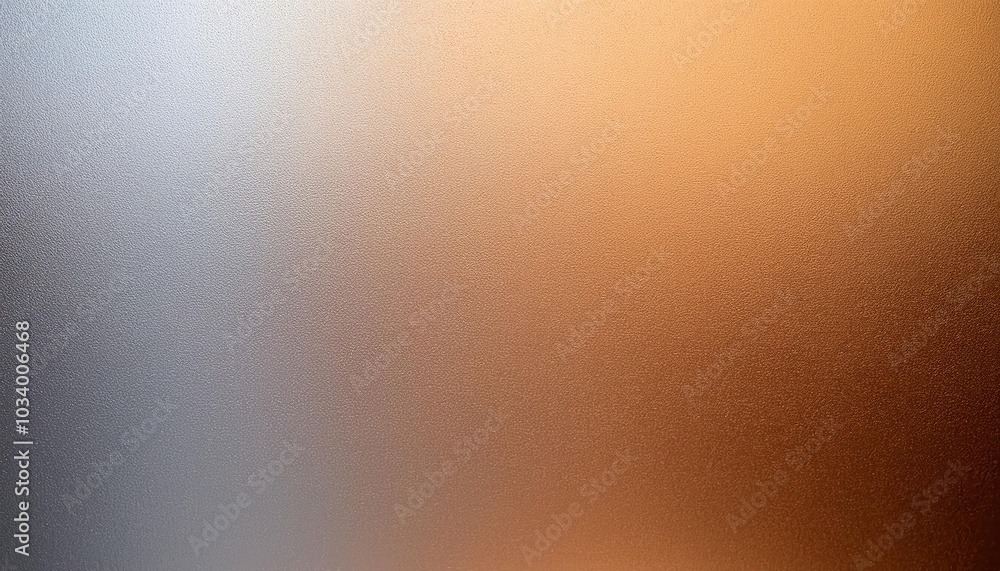 Poster soft metallic gradient texture background with warm orange to silver transition. ideal for elegant b