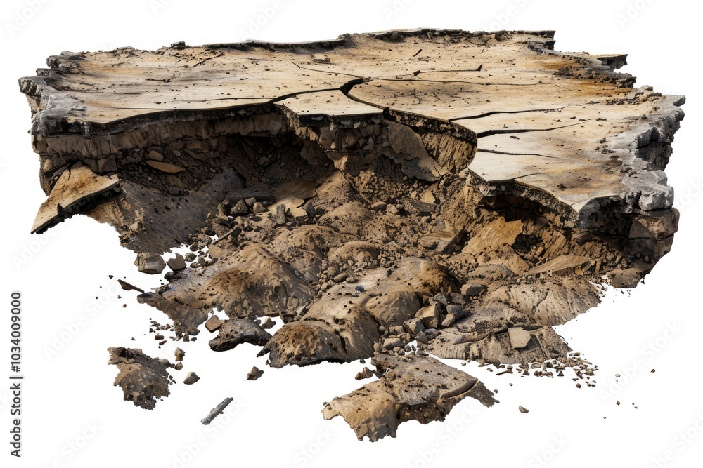 Poster close-up view of a wooden surface on a white background, perfect for design and editorial uses