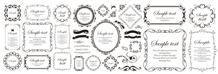 クリスマスフレームセット