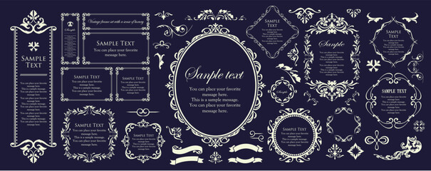 クリスマスフレームセット