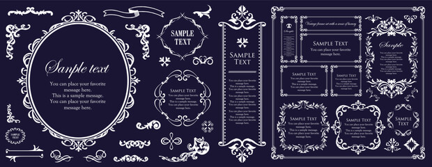 クリスマスフレームセット