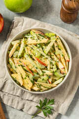 Homemade Healthy Fall Apple Slaw Salad
