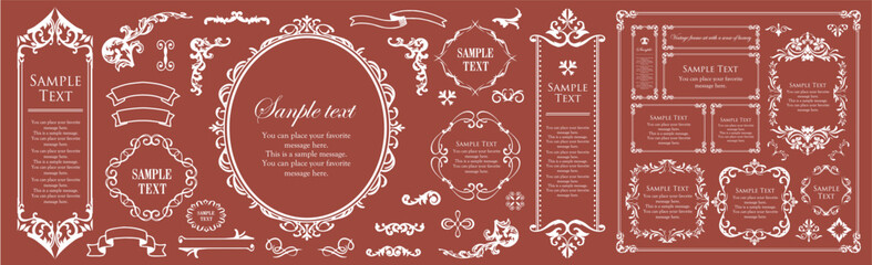 クリスマスフレームセット