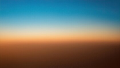 Soft Gradient Horizon. Blurred Earth and Sky Texture with Fading Orange to Blue, Perfect for Web Banners, Abstract Backgrounds, or Minimalist Design Projects with Ample Copy Space