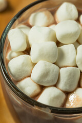 Homemade Warm Hot Chocolate with Marshmallows