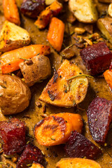 Homemade Healthy Autumn Roasted Root Vegetables