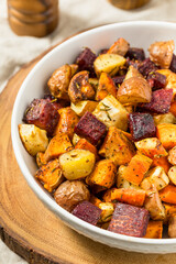 Homemade Healthy Autumn Roasted Root Vegetables