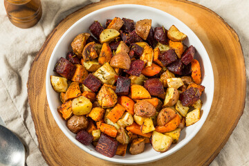 Homemade Healthy Autumn Roasted Root Vegetables