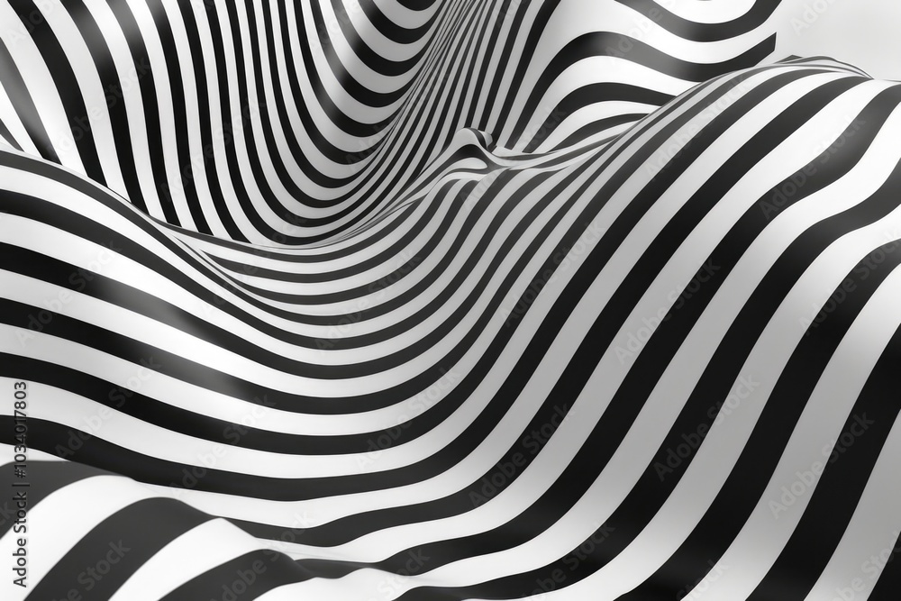 Poster a close-up portrait of a zebra in monochrome, showcasing its unique stripes