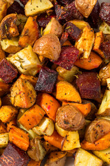 Homemade Healthy Autumn Roasted Root Vegetables