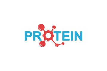 Vector is the word "protein Service" from amino acids to complex protein molecules. Protein is a polymer (polypeptide) formed from a chain of amino acids.