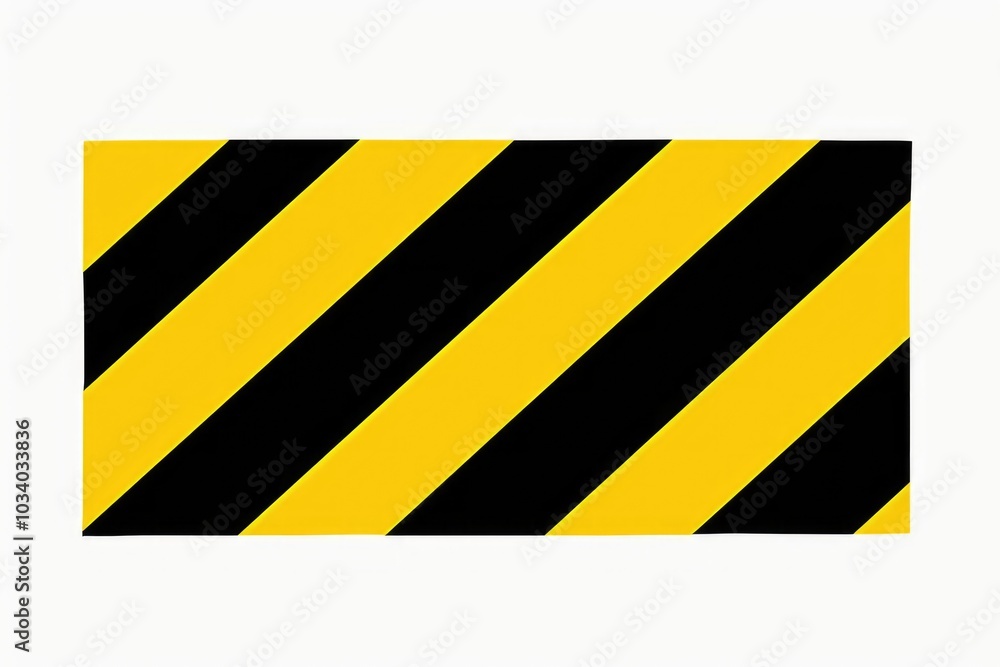 Poster A vibrant yellow and black striped pattern on various objects or fabrics, suitable for use in design projects or illustrations