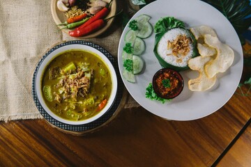 Nusantara gourmet cuisine expensive meals premium food
