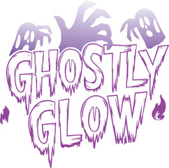 Spooky Halloween T-Shirt Design: Ghosts, Pumpkins, and Witches - Vector Illustration. Generative with AI