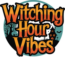 Spooky Halloween T-Shirt Design: Ghosts, Pumpkins, and Witches - Vector Illustration. Generative with AI