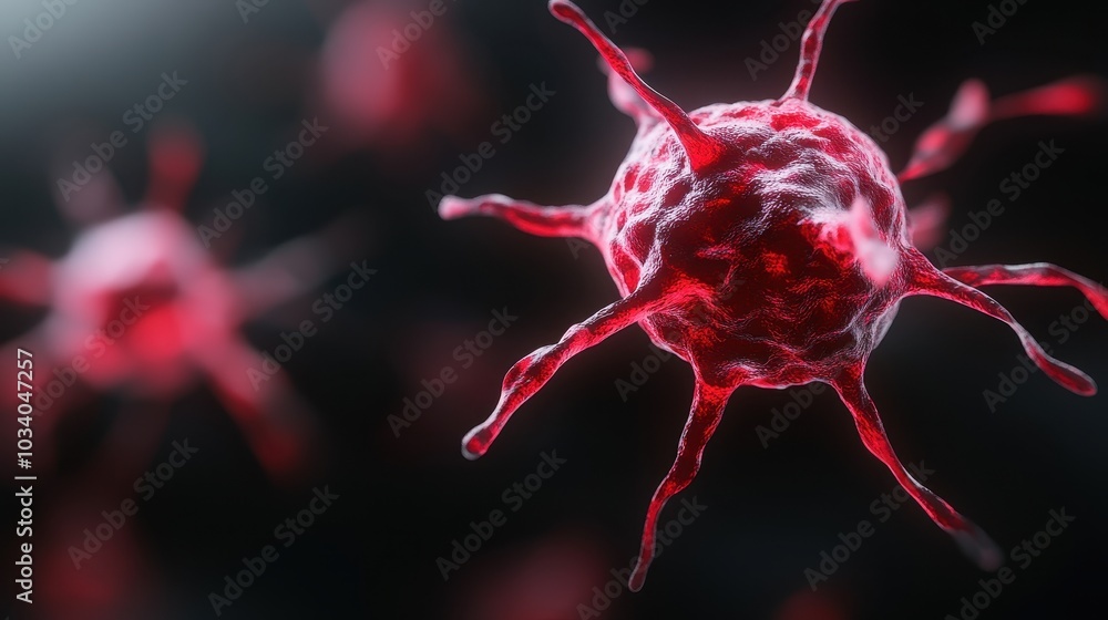 Poster artistic depiction of brain neurons forming new synapses during learning with copy space