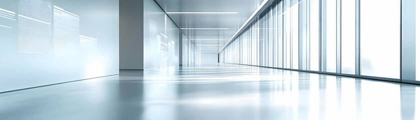 Floating ESG Data Points in Plain White Space | Dolly Shot Emphasizing Data-Driven ESG Decision Making and Community Impact