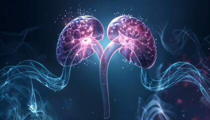 Medical imaging scan of fallopian tubes identifying pathologies