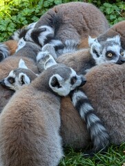 lémurien, lémur ou Maki catta