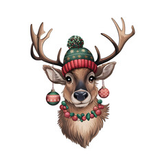 Suitable for New Year themed sticker printing. Background transparent