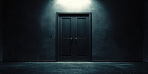 Doorlight in Dark Room