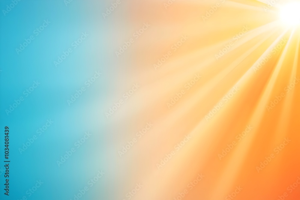 Poster stunning gradient powerpoint background with vibrant color transition and brilliant sunlight
