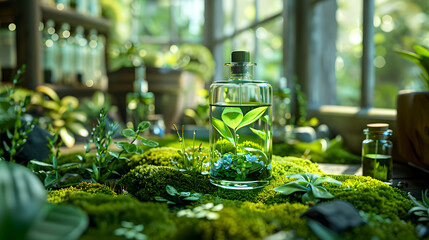 Natural Floral Room Freshener Spray for Home Ambiance