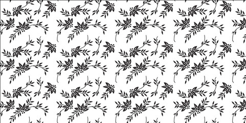 seamless pattern with flowers