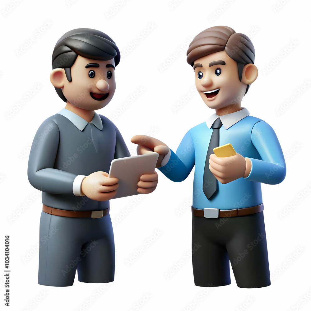 Poster close up of hands exchanging business cards at a networking event - candid professional interaction 