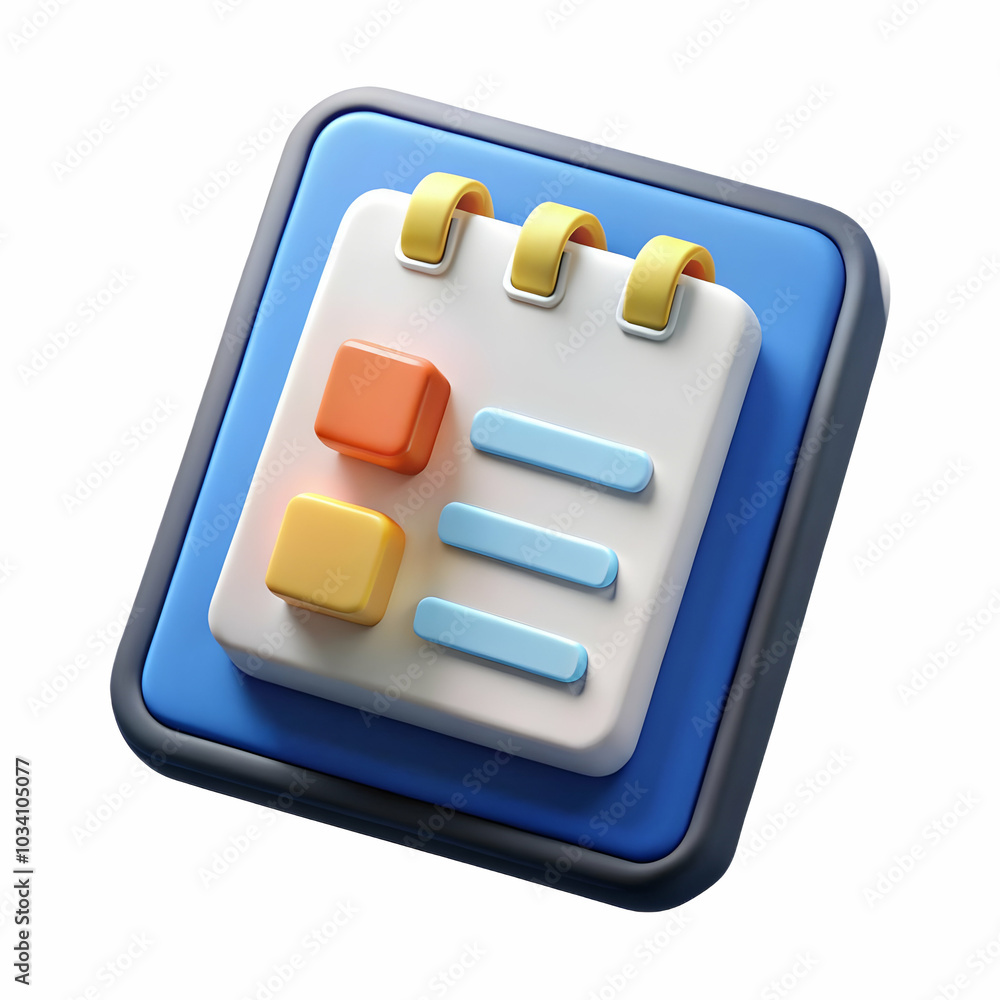 Aufkleber close up of tablet displaying business agenda with soft bokeh background - digital productivity and 