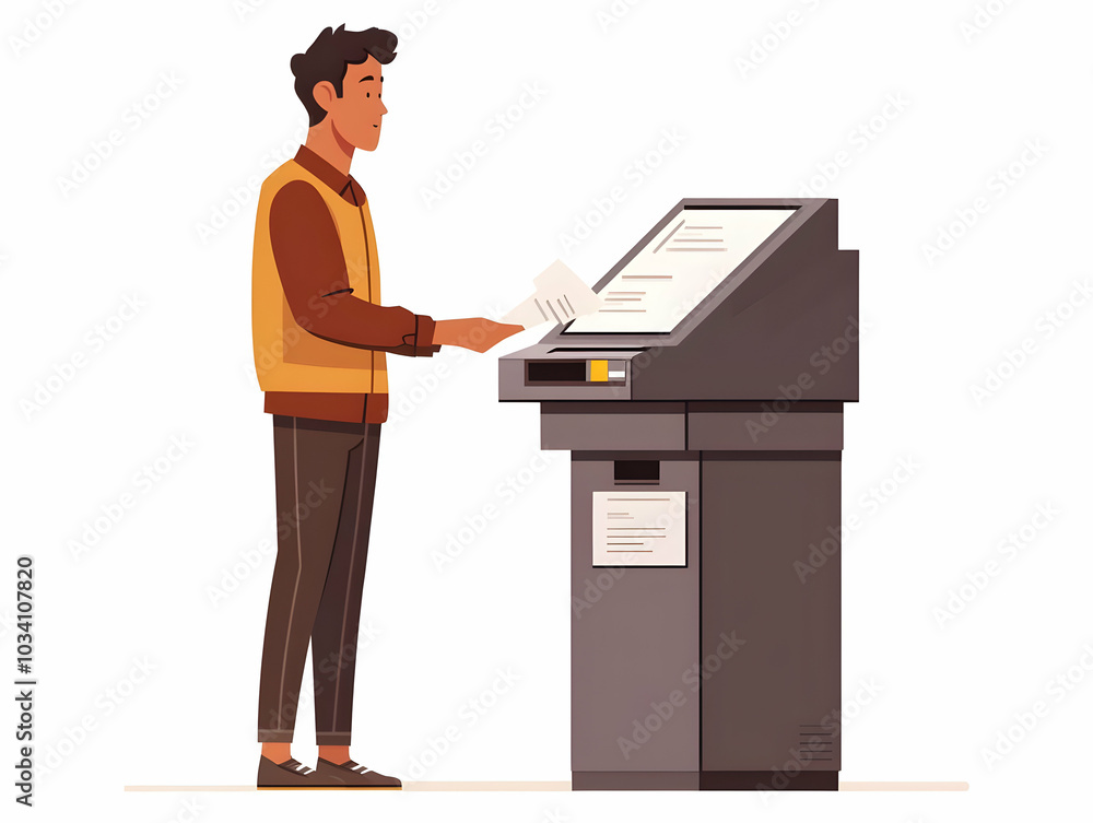 Poster flat ballot counters under careful scrutiny: medium shot of vote counting process with focus and fat