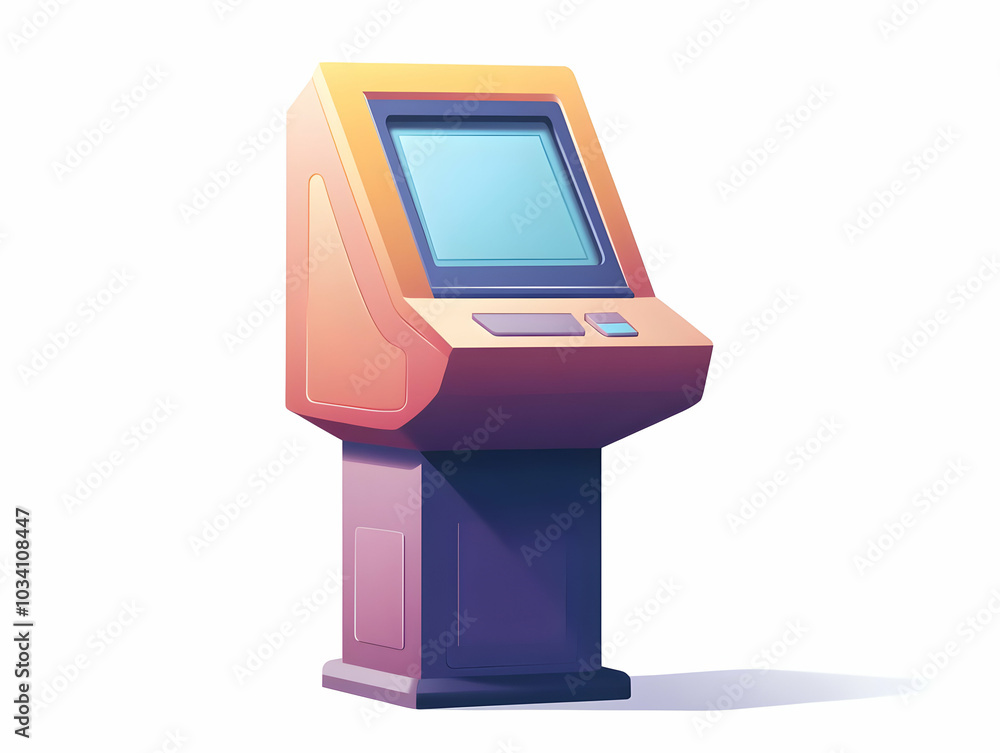 Poster flat ballot box with x-ray vision podium concept � secure mechanisms and election integrity messagin