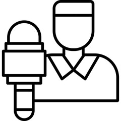 Journalist Icon