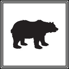 A bear vector illustration