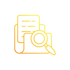 Case Study vector icon